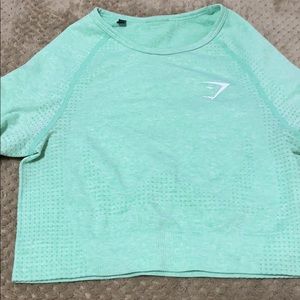 gymshark long sleeve crop top vital seamless